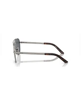 Prada Iconic Plaque Pilot Men's Sunglasses