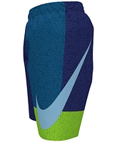 Nike Big Boys Patchwork 7" Volley Swim Shorts