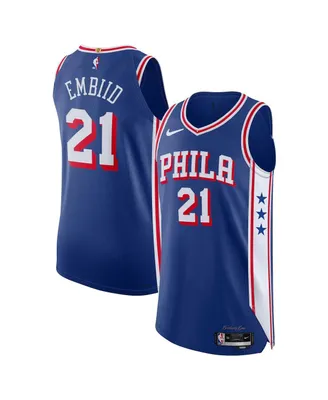 Men's Nike Joel Embiid Royal Philadelphia 76ers Authentic Jersey - Icon Edition