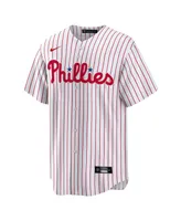 Men's Nike Kyle Schwarber White Philadelphia Phillies Replica Player Jersey