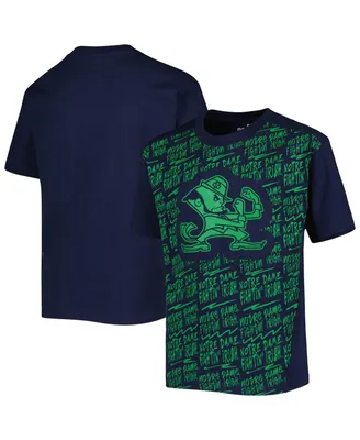 Big Boys Navy Notre Dame Fighting Irish Exemplary T-shirt
