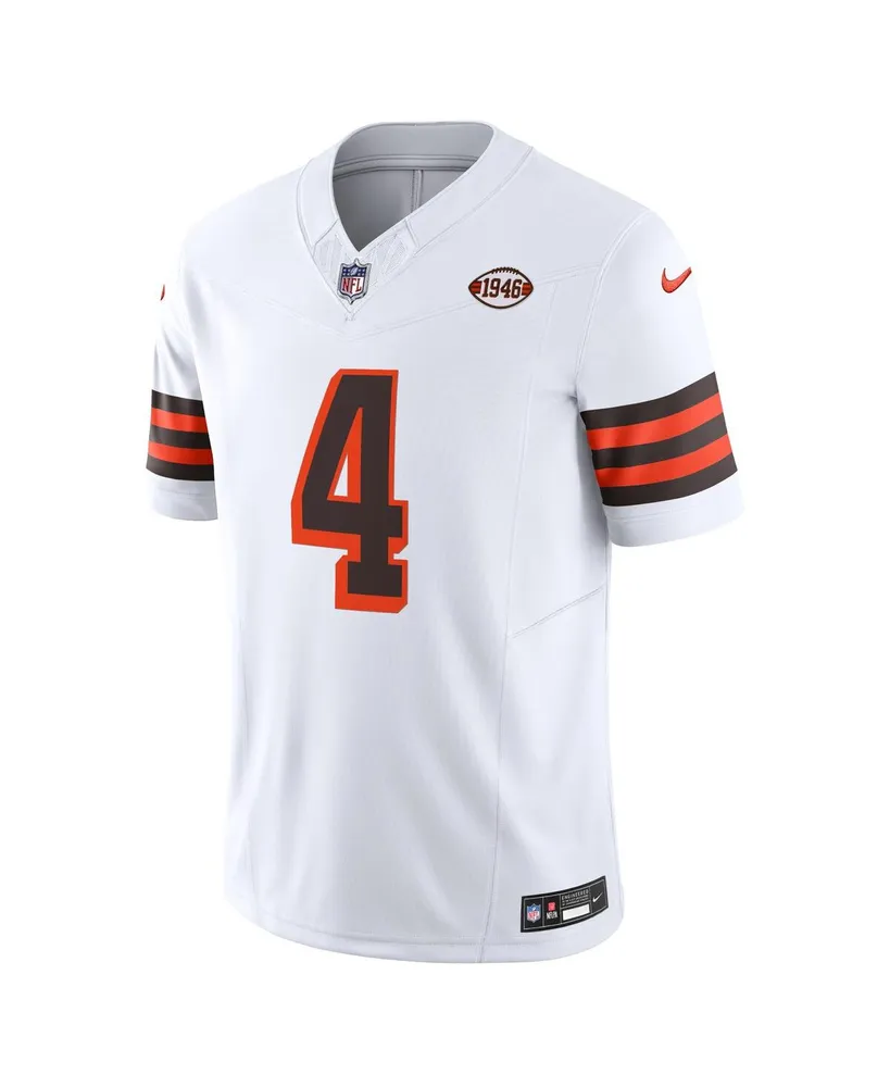 Men's Nike Deshaun Watson White Cleveland Browns Alternate Vapor F.u.s.e. Limited Jersey