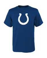 Big Boys Royal Indianapolis Colts Primary Logo T-shirt