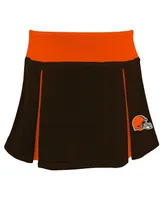 Big Girls Brown Cleveland Browns Spirit Two-Piece Cheerleader Set