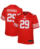 Big Boys Nike Talanoa Hufanga Scarlet San Francisco 49ers Game Jersey