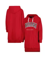 Women's Gameday Couture Crimson Indiana Hoosiers Take a Knee Raglan Hooded Sweatshirt Dress