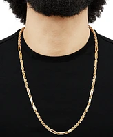 Paperclip & Rope Link 24" Chain Necklace (5-1/5mm) in 14k Gold