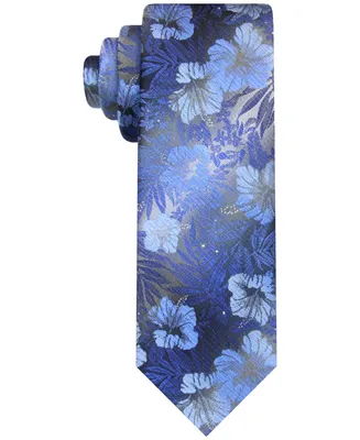 Van Heusen Men's Classic Floral Long Tie