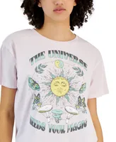 Grayson Threads, The Label Juniors' Celestial Print Graphic T-Shirt