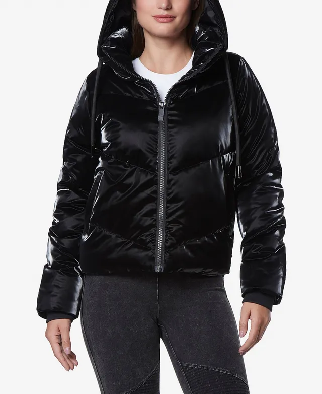 Andrew Marc Women's Black Mixed Media Jacket / Small – CanadaWide