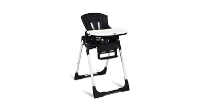 Foldable High chair with Multiple Adjustable Backrest