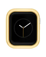 Anne Klein Women's -Tone Alloy Bumper Compatible with Apple Watch 44mm