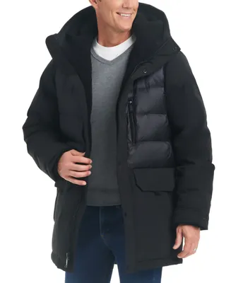 Vince Camuto Men's Quilted Hooded Puffer Parka