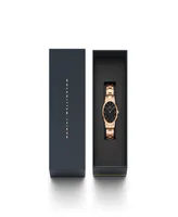 Daniel Wellington Women's Iconic Link Rose Gold-Tone Stainless Steel Watch 32mm - Rose