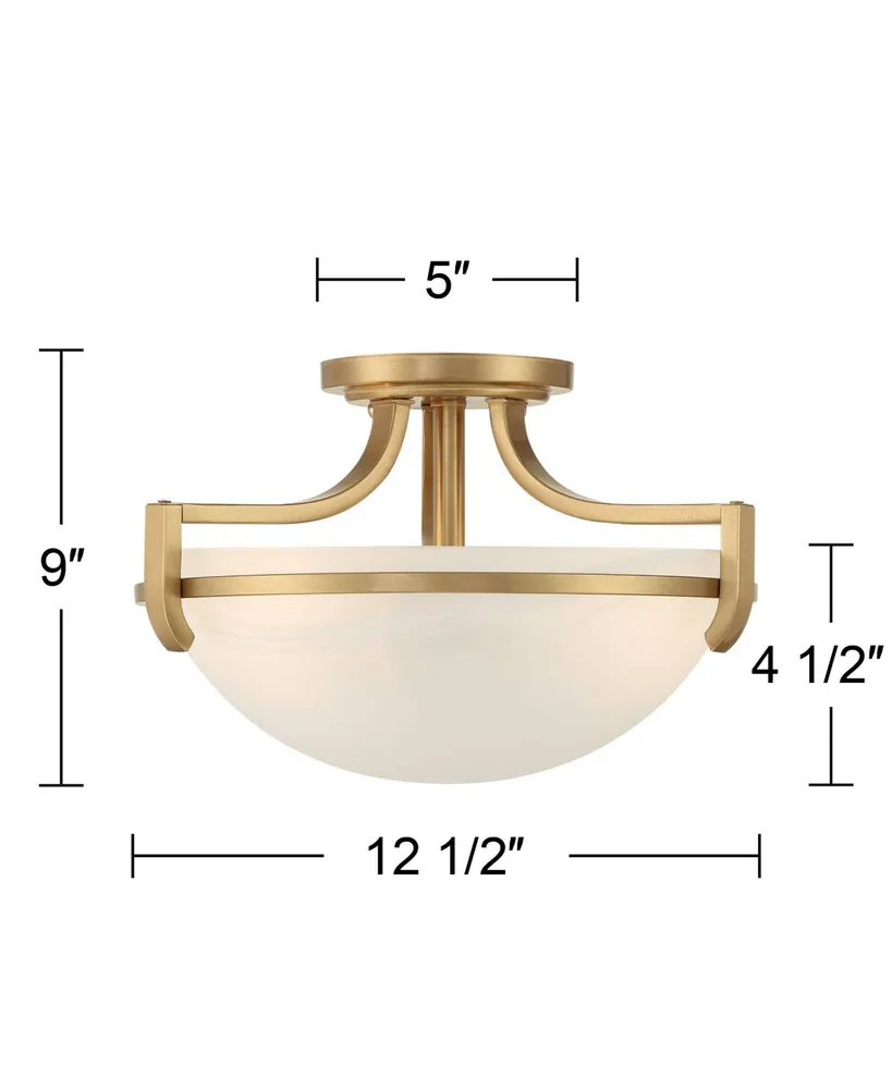 Mallot Modern Ceiling Light Semi Flush