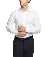 Tommy Hilfiger Men's Flex Slim Fit Wrinkle Free Stretch Twill Dress Shirt