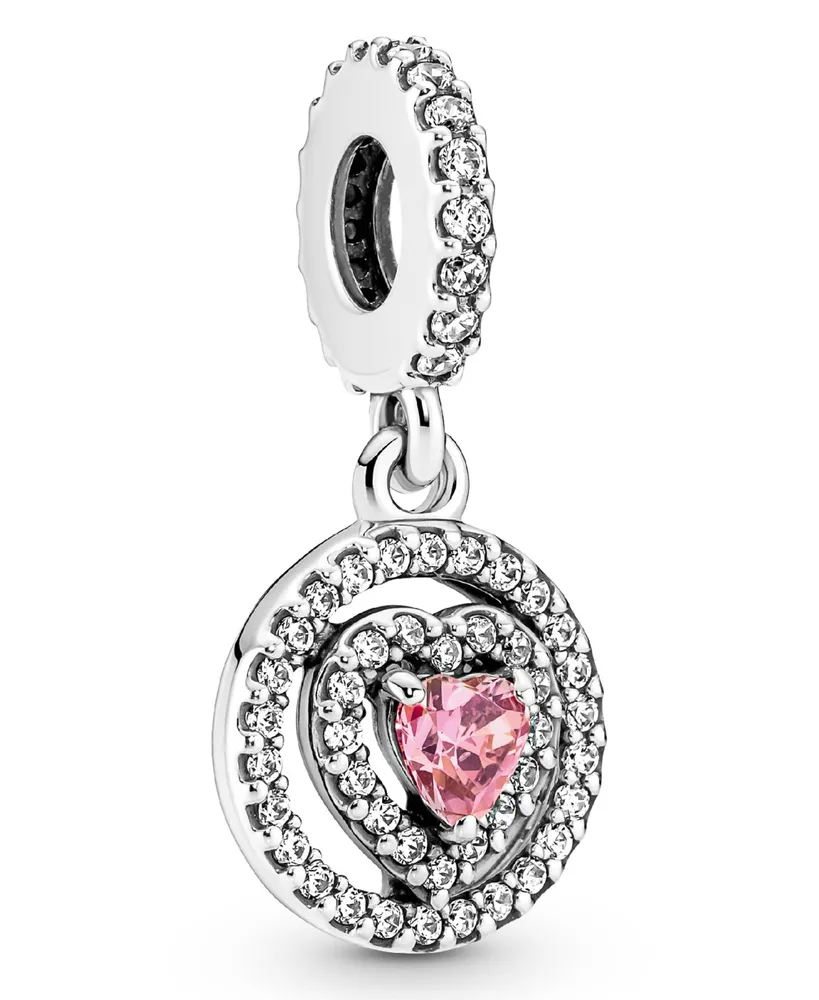 Entwined Hearts Double Dangle Charm