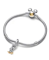 Pandora Lab-Grown Diamond Disney 100th Anniversary Minnie Mouse Dangle Charm