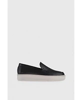 Furniq Uk Men's Genuine Leather Relax Black Shoes