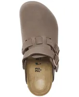 Birkenstock Little Kids Kay Birkibuc Clog Sandals from Finish Line