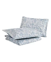 Laura Ashley Amberley Cotton Reversible -Piece Quilt Set