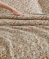 Laura Ashley Loves ton Cotton Reversible 3-Piece Quilt Set