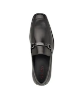 Guess Men's Hisoko Square Toe Slip On Dress Loafers