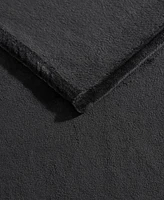 Kenneth Cole Reaction Solid Ultra Soft Plush Fleece Blanket