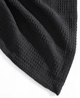 Kenneth Cole New York Essentials Waffle Grid Cotton Dobby Blanket