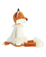 Aurora Large Winter Cozies Farah The Fox Holiday Festive Plush Toy White 15.5"