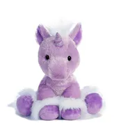 Aurora Medium Dreaming Of You Unicorn Fantasy Mysterious Plush Toy Purple 12"