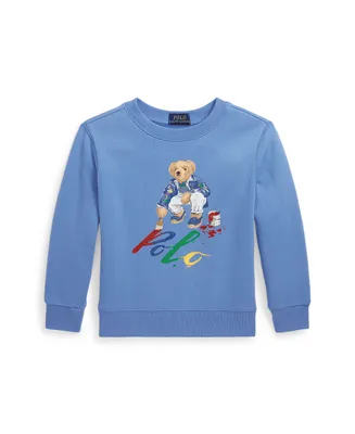 Polo Ralph Lauren Toddler and Little Boys Polo Bear Fleece Sweatshirt