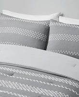 Madison Park Drew Clipped Jacquard 5-Pc. Comforter Set