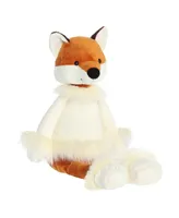 Aurora Large Winter Cozies Farah The Fox Holiday Festive Plush Toy White 15.5"