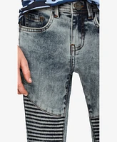 Big Boy's Stretch Moto Jeans