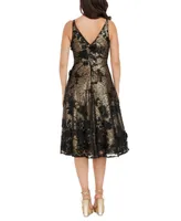 Dress the Population Elisa Women's Sequin and Lace Dress