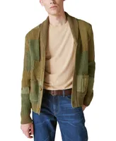 Lucky Brand Men's Shawl-Collar Button-Front Cardigan Sweater