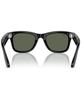 Ray-Ban Meta Wayfarer Unisex Ai Sunglasses, RW4006