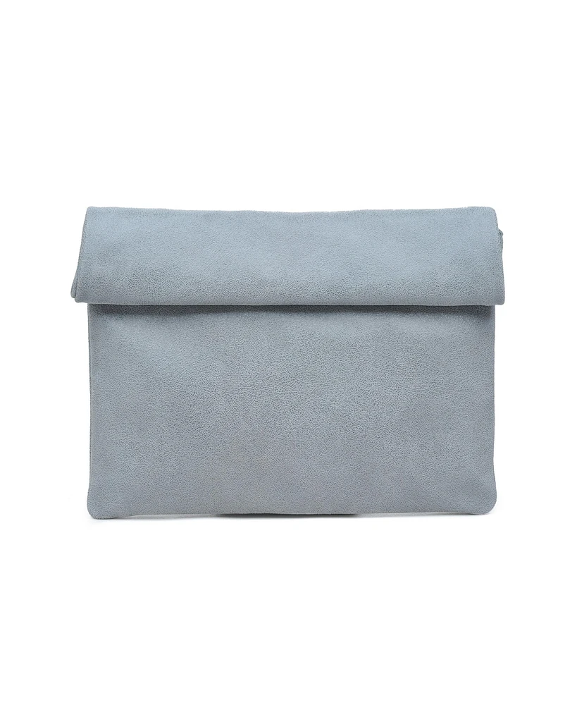 Moda Luxe Gianna Metallic Clutch