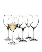 Holmegaard Perfection White Wine Glasses, Set of 6