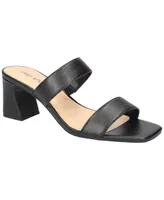 Easy Street Women's Clovelle Slip-On Block Heel Sandals