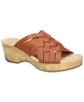 Easy Street Women's Rosanna Slip-On Slip Resistant Wedge Sandals