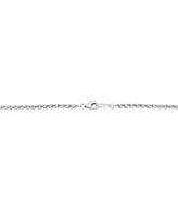 Effy Diamond Frog 18" Pendant Necklace (1/8 ct. t.w.) in Sterling Silver