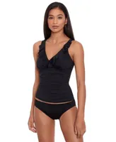 Lauren Ralph Lauren Beach Club Ruffle Tankini Top Beach Club Hipster Bikini Bottoms