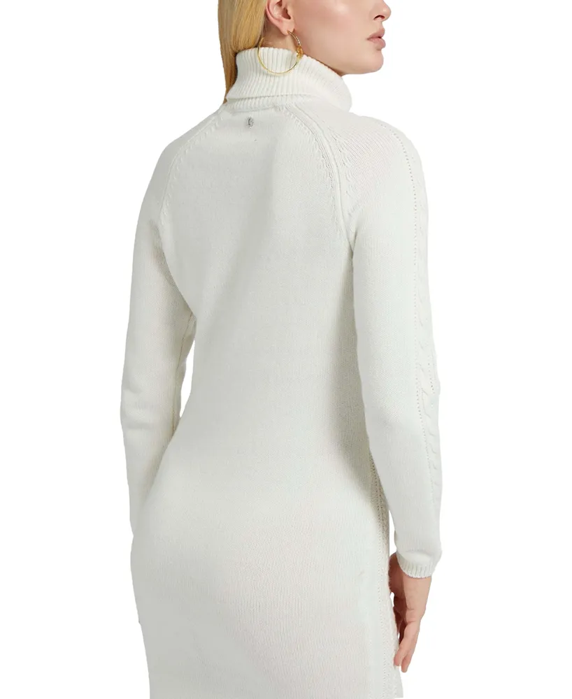 Guess Women's Elisabeth Long-Sleeve Turtleneck Sweater Dress