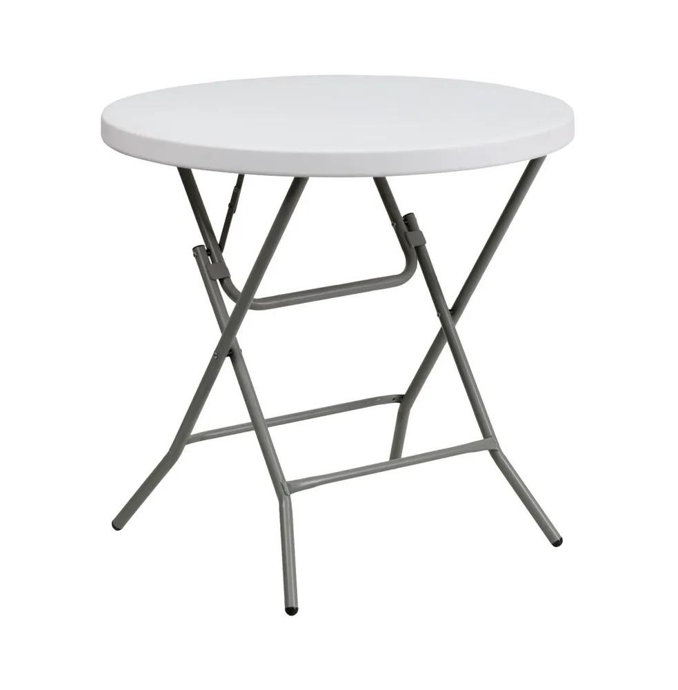 Foot Round Plastic Folding Table