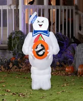 National Tree Company 42" Inflatable Halloween Stay-Puft Marshmallow Man