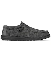 Hey Dude Men's Wally Sport Knit Casual Moccasin Sneakers from Finish Line