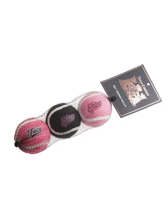 Juicy Couture Tennis Balls for Dogs 2.5" Durable Tennis Balls, Set of 3