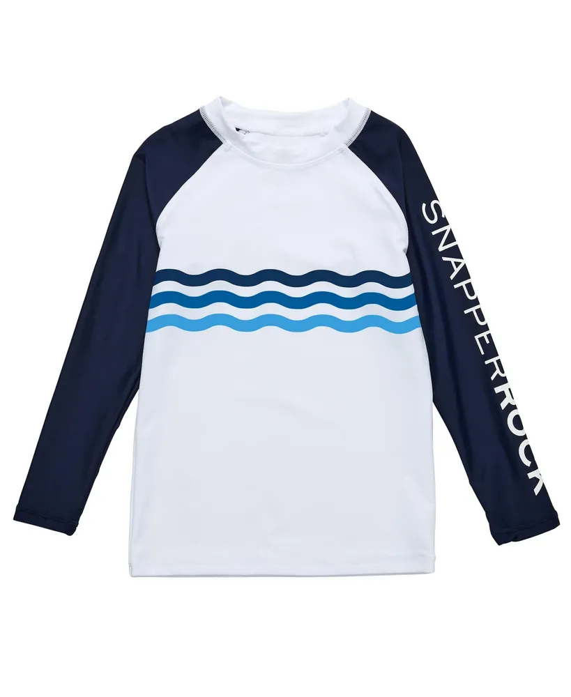 Wave Stripe Ls Rash Top